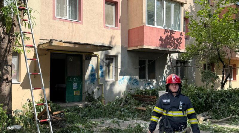 Ce a rămas în urma codului galben de vânt la Giurgiu?