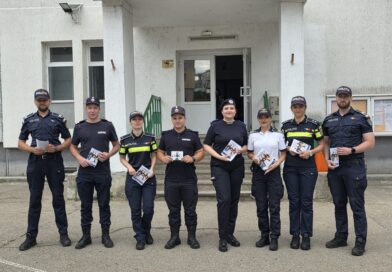 Acțiune comună Poliție – Jandarmi – ISU – Poliție de Frontieră, luni, în preajma școlilor din Giurgiu