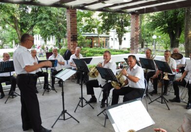 Invitație la un concert de seară, în aer liber