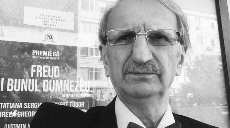 Primăria Giurgiu-mesaj de condoleanțe la moartea dramaturgului și cronicarului MIRCEA M. IONESCU