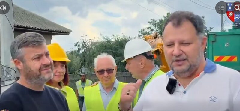 Președintele CJ, TOMA PETCU, din nou pe șantierele din județ (video)