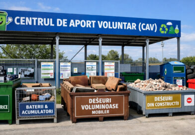Ce sunt centrele de colectare cu aport voluntar, unde sunt situate și cine le finanțează?