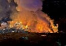 Noapte incendiară pe malul Dunării: incendiu la bordul unei nave dezafectate