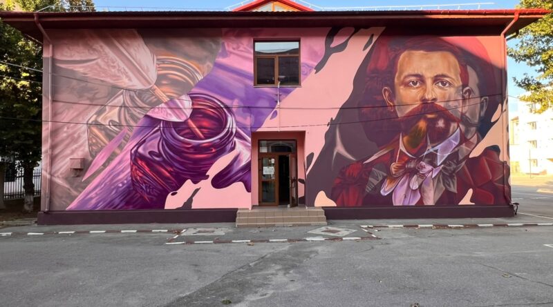 ”Street art” – un proiect ce a schimbat fața unor instituții din oraș și județ